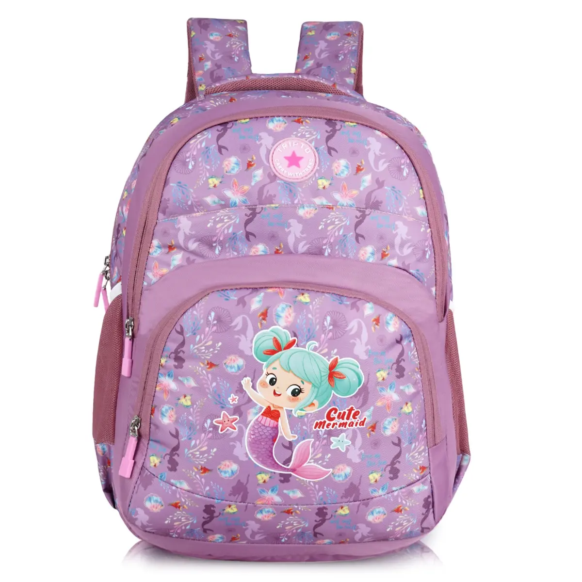Tripto Printed School/College Large Backpack 40L for Girls